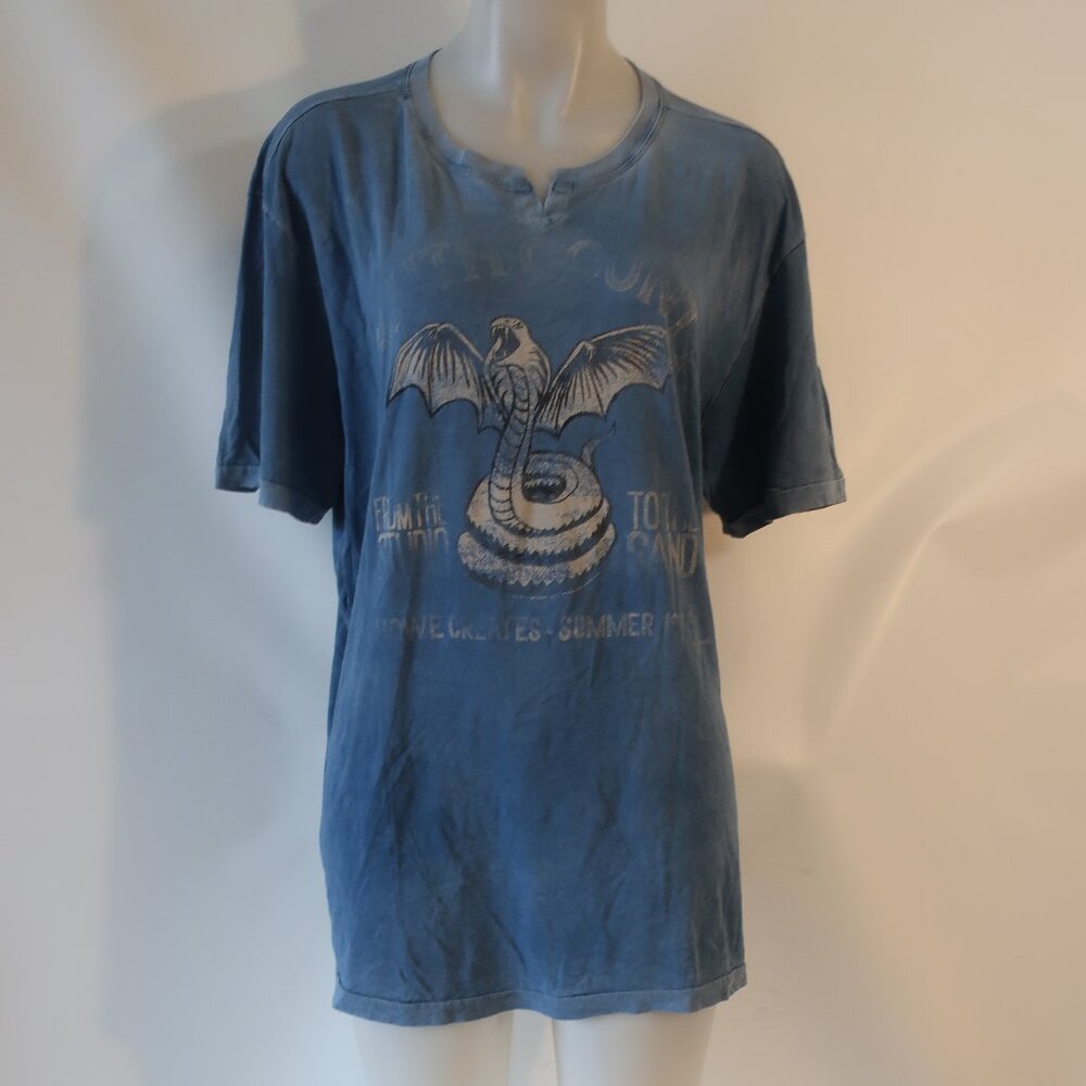 Mens Howe Green Blue South Count From the Studio to the Sand Graphic T-Shirt XL